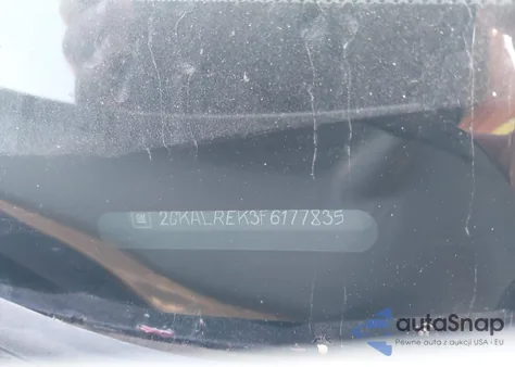 2015 GMC Terrain Sle z USA, uszkodzony, nr VIN 2GKALREK3F6177835